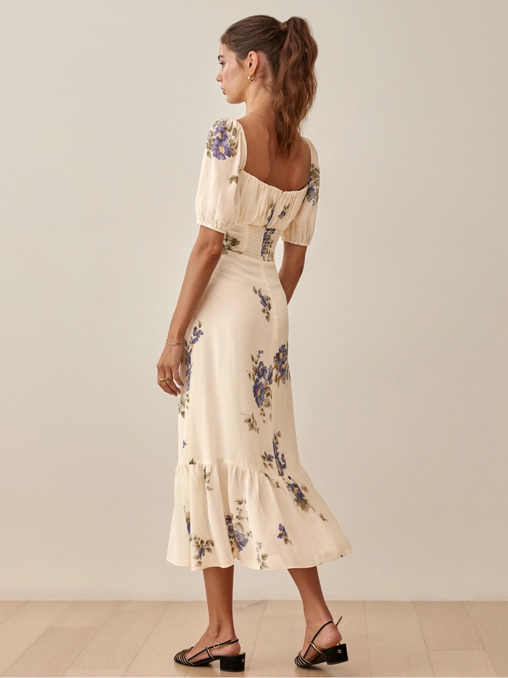Reformation Charlee Midi Dress - Picture 3 of 6